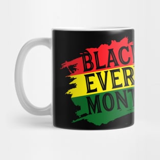 Black Every Month, Black History, Black Lives Matter, African American Mug